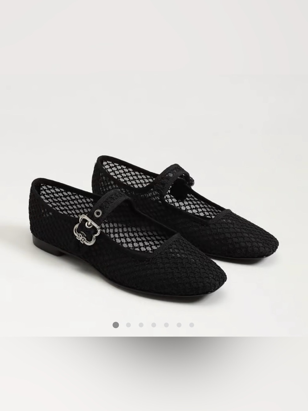 Sam Edelman Michaela Mesh Mary Jane Ballet Flats